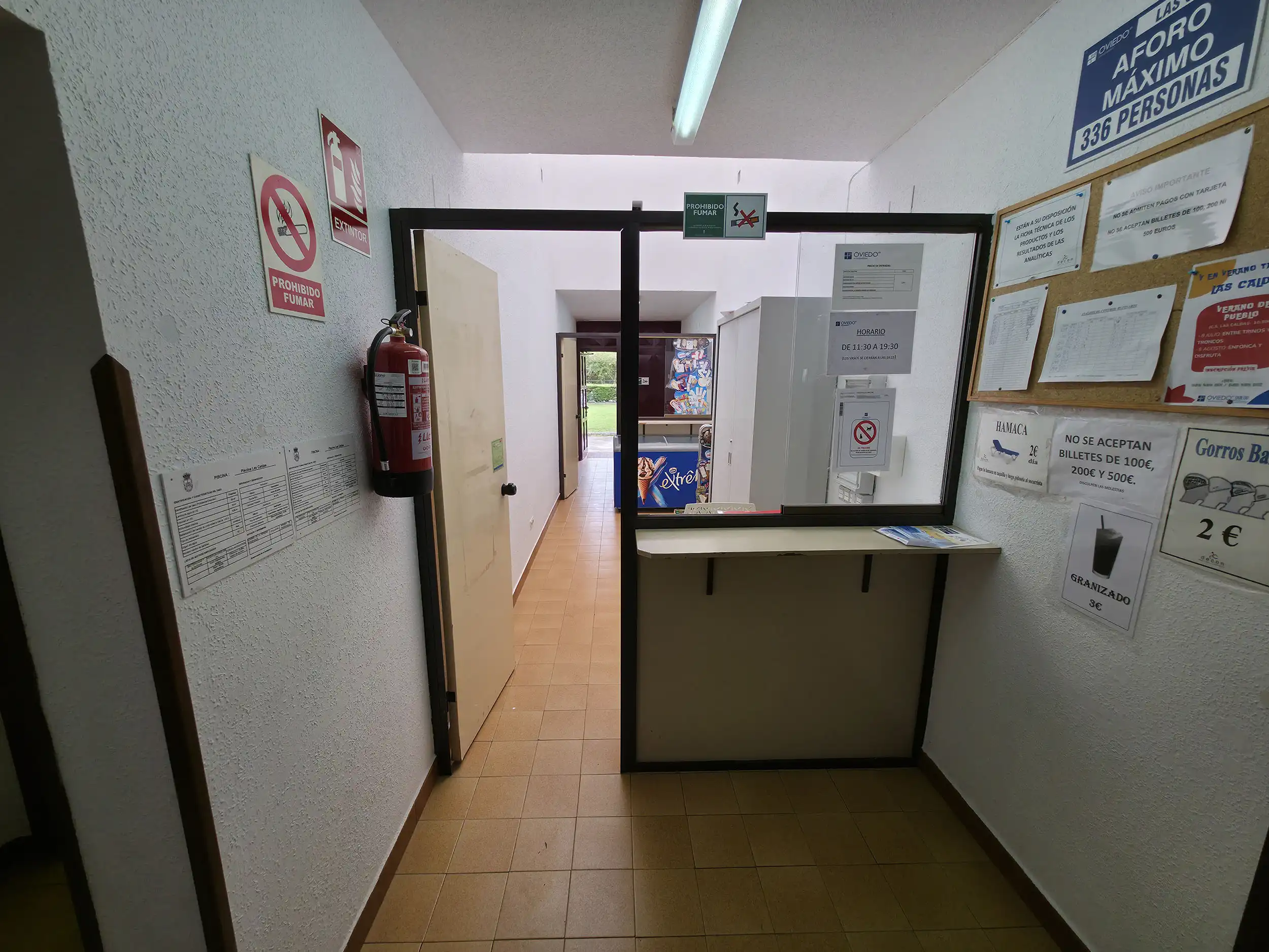 Acceso a las instalaciones