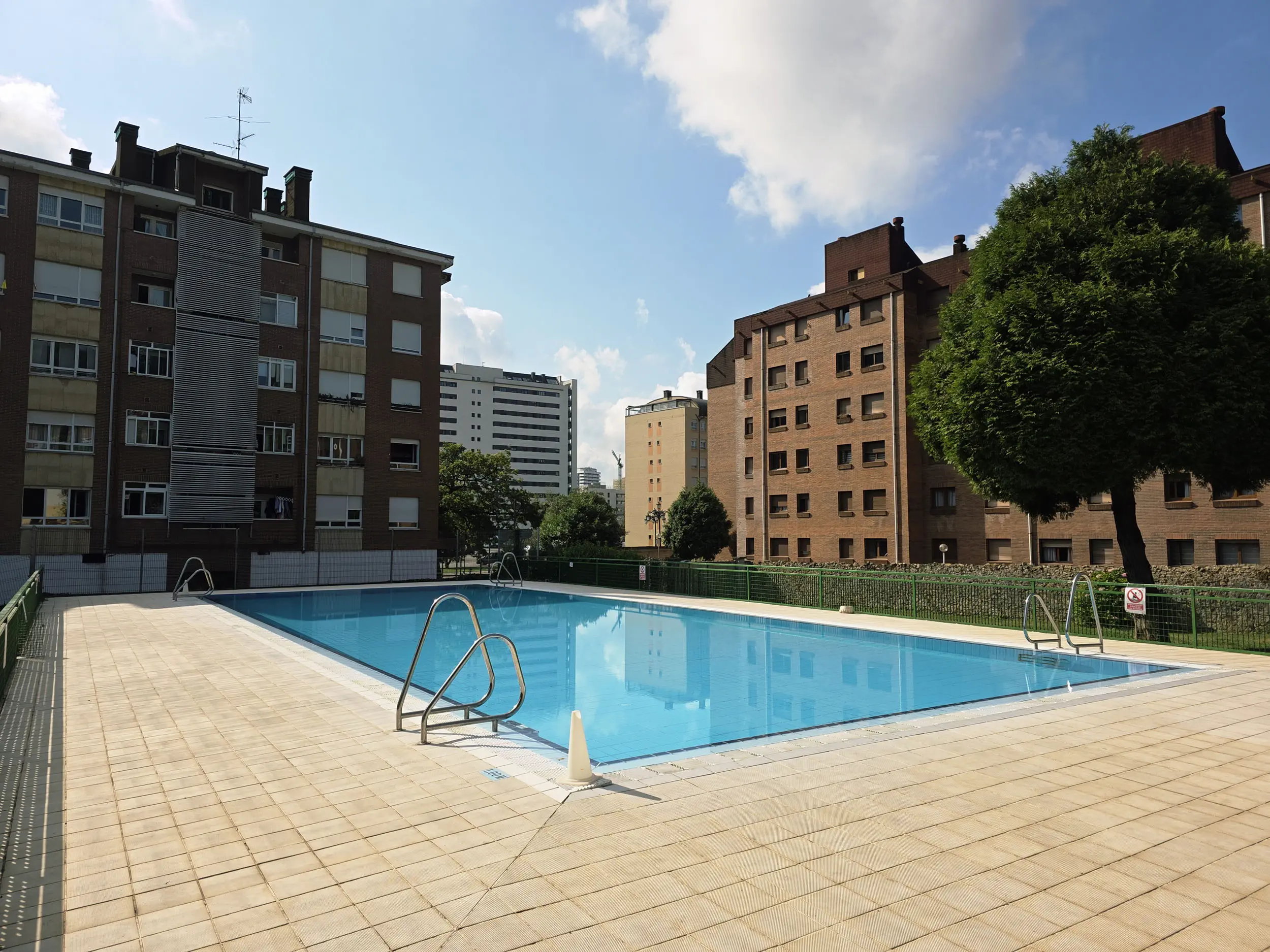 Vista general de la piscina